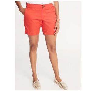 Old Navy Women’s Mid-Rise Twill Everyday Shorts